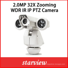 2.0MP 32X Zooming IP impermeable de seguridad CCTV de red de la cámara PTZ